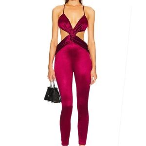 x REVOLVE Zlata Jumpsuit in Oxblood
Michael Costello